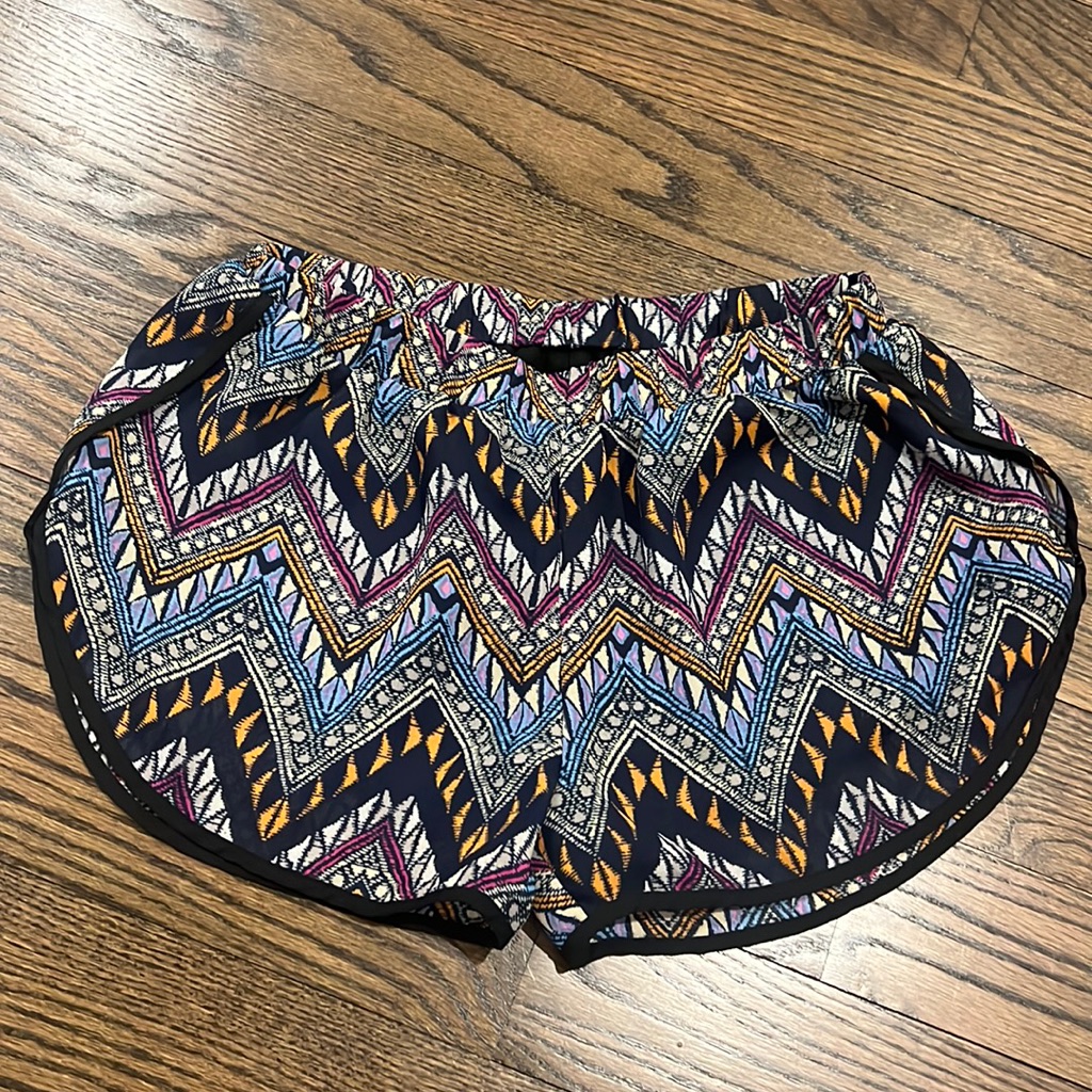 Patterned, Fully Lined Shorts